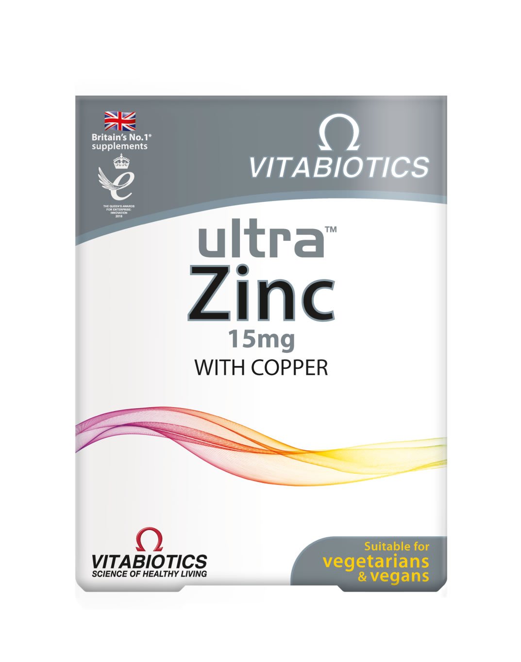Vitabiotics - Ultra Zinc 15 mg With Copper 60 Tablet 5021265249763 | Fiyatı Özellikleri ve Faydaları